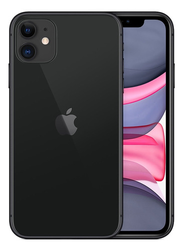 iPhone 11 64gb - Preto Original Garantia Em 12x Sem Juros