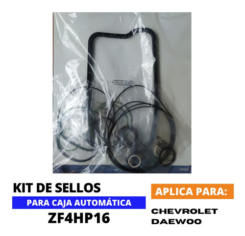 Kit De Sello Zf4hp16 Chevrolet Optra / Daewoo Tacuma Foto 3