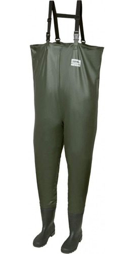 Wader Pvc Reforzado Waterdog Pesca Con Bota Impermeable