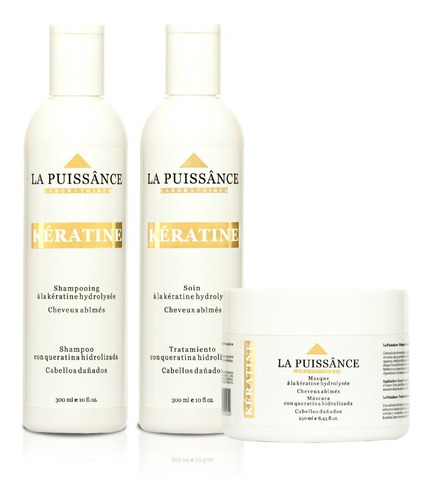 Keratina Kit Reparación Para Cabello. La Puissance