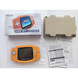 Nintendo Game Boy Advance Orange Agb-001 En Caja + Juego