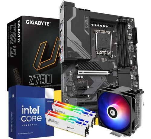 Combo Actualización Pc Gamer Core I7 13700kf Z790 Ddr5 64gb