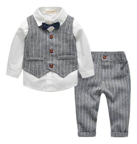 Conjunto Traje Niño Elegante Pantalón Y Blazer Formal Comuni