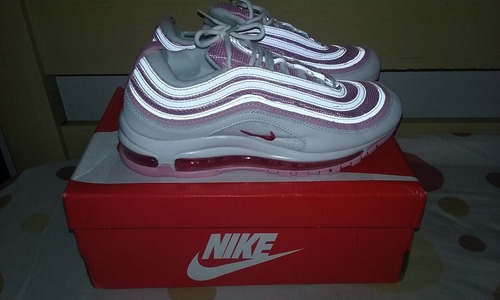 Tenis Nike Air Max 97 Branco E Rosa Nº37 Original!!!