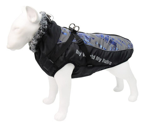 Parka Para Perros Impermeable Con Cuello Talla 5xl