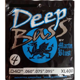 Encordado Martin Blust Xl 400 De Bajo - Deep Bass 040-095