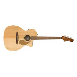 Fender Newporter Player - Guitarra Acústica Natural, Diapa.