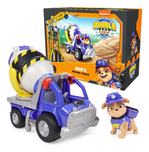 Vehículo Paw Patrol - Rubble And Crew