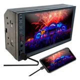 Mp5 Dvd Automotivo 2 Din Bluetooth Espelhamento Fm Sd Usb