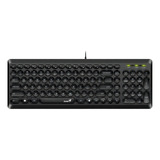 Teclado Genius Slimstar Q200 Ultra Delgado Multimedia Usb