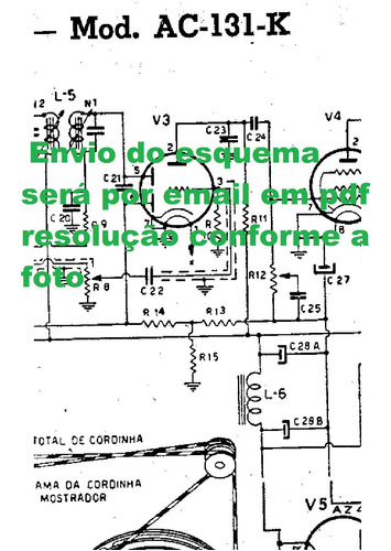 Esquema Eletrico E Cordinha Semp Ac131k Ac 131k Ac131 Ac 131