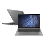 Notebook Lenovo Ideapad 3i I3 4gb 128gb Ssd Linux 15.6  Fhd Cor Cinza