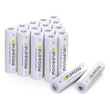 Deleepow Baterias Aa Recargables Nimh De 1.2 V 3300 Mah, Bat