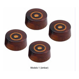 Knobs Guitarra Eléctrica/bajo. Set De 4 Pzas. Varios Nodelos