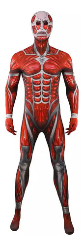 Disfraz De Halloween De Ataque A Los Titanes Cosplay Eren Tallas 100-190