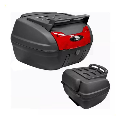 Caja Para Moto Maletero Respaldo Acolchonado Top Case Ns Dm 