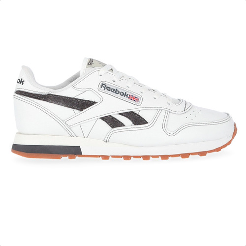 Zapatillas Reebok Classic Leather Casual Urbano Bla