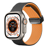 Correa Fibra De Carbono Para Apple Watch Todas Las Series