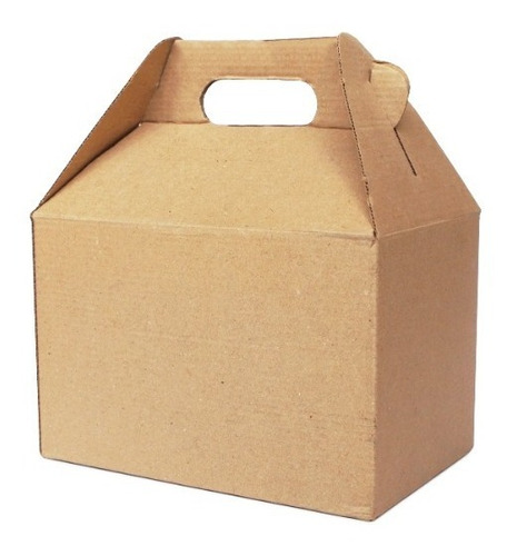 60 Caja Boxlunch Grande Micro Kraft