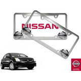 Par Porta Placas Nissan Sentra 2.0 2011 Original