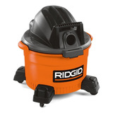 Aspirador Tambor Ridgid Wd065 22.74l  Laranja Y Preto 110v