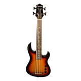 Ukelele Bajo Electrico 30 Pulgadas Sunburst Leonard Ukbe20sb