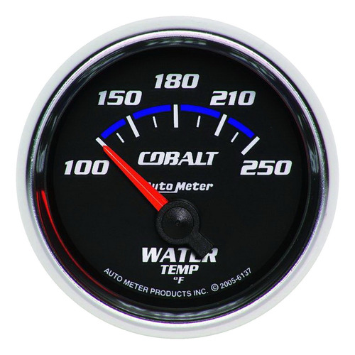 Medidor Temperatura Agua Auto Meter Cobalt Electrico 52mm 