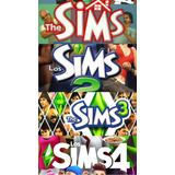 Todas Las Sagas De Los Sims + Expansiones (ts1+ts2+ts3+ts4)