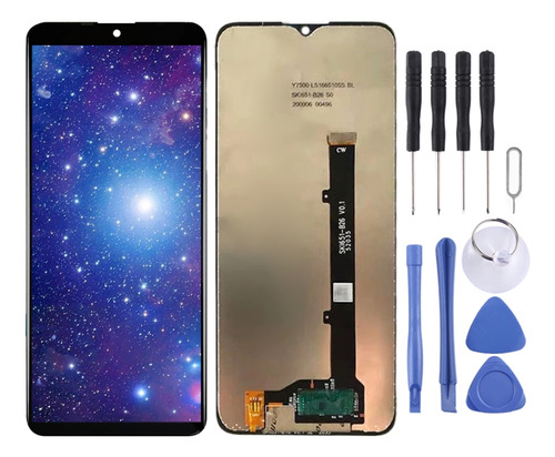 Pantalla Lcd Oem Negra Para Zte Blade A51 (2021) Con Digital