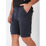 Bermuda Cargo Hombre Gabardina I Run Premium