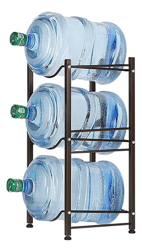 3 Capas Rack Porta Garrafón Extraíble Para Dispensador Agua
