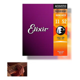 Cuerdas Guitarra Acustica 11-52 Elixir 11027