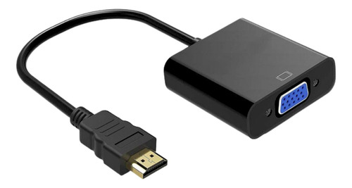 Cable Adaptador Conversor Hdmi A Vga Y Audio