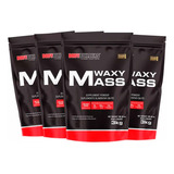 Combo 4x Hipercalórico Waxy Mass 3kg - Bodybuilders Sabor Morango