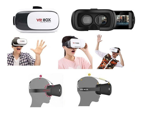 Gafas 3d Realidad Virtual Avanzada Vr Box Mas Control