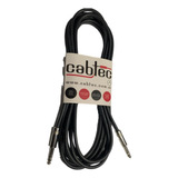 Cable Plug Plug Stereo Trs 6 Metros Cab-tec Fichas Neutrik 