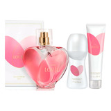 Avon Lov/u Set X 3  Perfume+crema Perfumada+rolon,ideal Mama