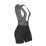 Bretelle Bermuda Feminino Ciclismo Ert Elite Forro Gel 100