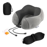 Almohada De Viaje 100% Espuma Viscoelástica Cuello