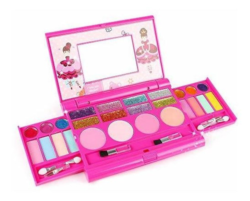 Maquillaje Para Niños - Tomons Kids Washable Makeup Kit, Fol