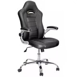 Silla Gamer Pc Escritorio Ergonomica Tapizado Cuero Gaming