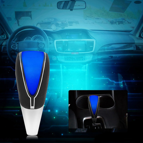 Luz Led Azul Para Palanca De Cambios De Coche, Táctil, Activ