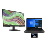 Laptop Hp 255 G8: Amd Ryzen 5 5500u, 8gb, Ssd 256gb +monitor