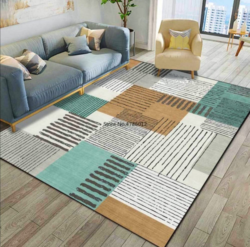 Alfombra Lisa Para Living O Dormitorio 150x200cm. M9