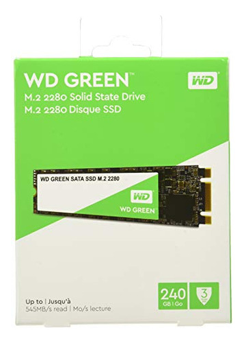 Western Digital Ssd Wds240g2g0b 240gb M.2 2280 Sata 6gb S Wd