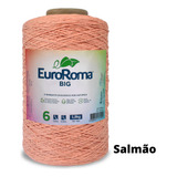 Euroroma Big Cone Colorido 4/6 - 1,8kg  1830m Salmao