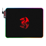 Mousepad Gamer Rgb Redragon Pluto P026 M 33 X 26cm