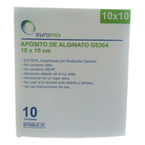 Aposito De Alginato De Calcio 10x10cm Euromix Por 10u!!