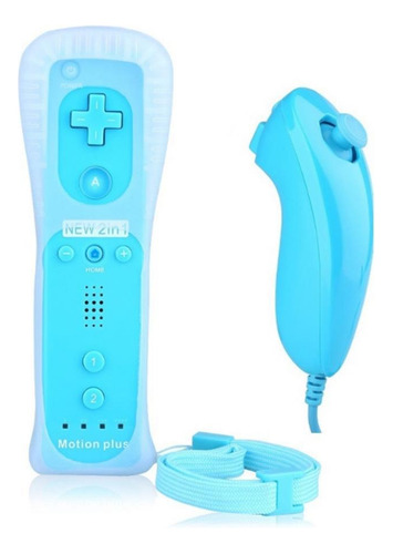 Control Remoto Inalámbrico Para Wii Motion Plus Y Nunchuk