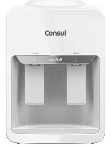 Bebedouro De Água Consul Gela Fácil Eletrônico Com Placa 20l Branco 127v/220v